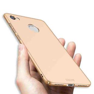 MOFI For Xiaomi Redmi Note 5A Pro / Prime PC Ultra-thin Edge Fully Wrapped Up Protective Case Back Cover(Gold)