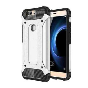 For Huawei Honor V8 Tough Armor TPU + PC Combination Case (Bronze)(White)