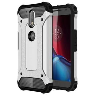 For Motorola Moto G (4rd gen) & G (4rd gen) Plus Tough Armor TPU + PC Combination Case(Silver)