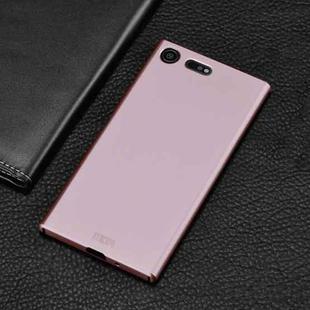 MOFI for Sony Xperia XZ1 Compact PC Ultra-thin Full Coverage Protective Back Cover Case(Rose Gold)