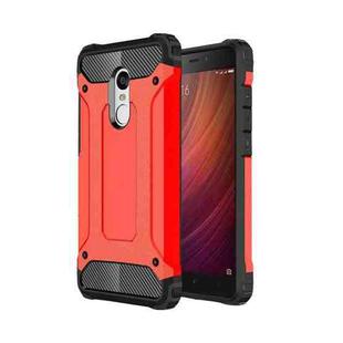 For Xiaomi  Redmi Note 4 Tough Armor TPU + PC Combination Case(Red)