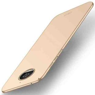 MOFI For Motorola Moto G5S PC Ultra-thin Edge Fully Wrapped Up Protective Case Back Cover (Gold)