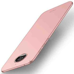 MOFI For Motorola Moto G5S PC Ultra-thin Edge Fully Wrapped Up Protective Case Back Cover (Rose Gold)