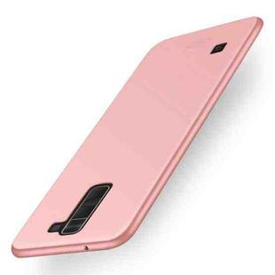 MOFI For LG K7 Frosted PC Ultra-thin Edge Fully Wrapped Up Protective Case Back Cover (Rose Gold)