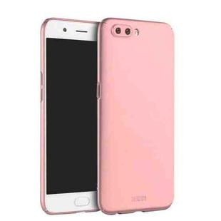 MOFI for OPPO R11 PC Ultra-thin Edge Fully Wrapped up Protective Case Back Cover(Rose Gold)