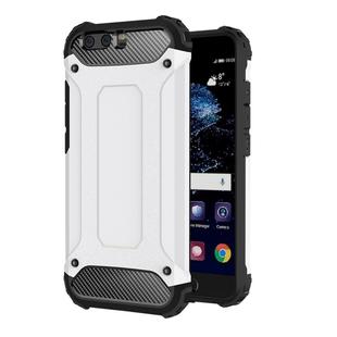 For Huawei  P10 Plus Tough Armor TPU + PC Combination Case(White)