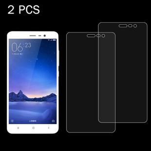2 PCS for Xiaomi Redmi Note 3 0.26mm 9H Surface Hardness 2.5D Explosion-proof Tempered Glass Screen Film