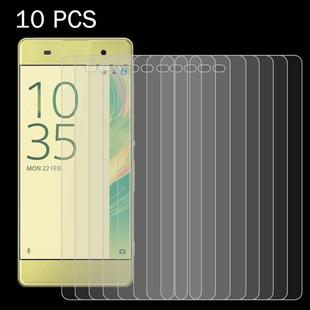 10 PCS for Sony Xperia XA 0.26mm 9H Surface Hardness 2.5D Explosion-proof Tempered Glass Screen Film