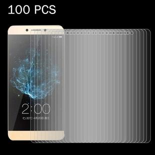 100 PCS for LETV Le 2 0.26mm 9H Surface Hardness 2.5D Explosion-proof Tempered Glass Screen Film