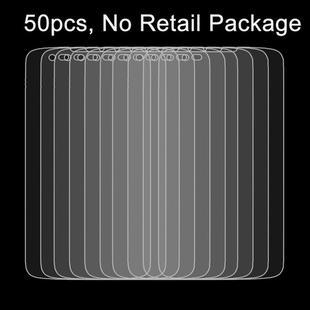 50 PCS for LG K8 0.26mm 9H Surface Hardness 2.5D Explosion-proof Tempered Glass Film, No Retail Package