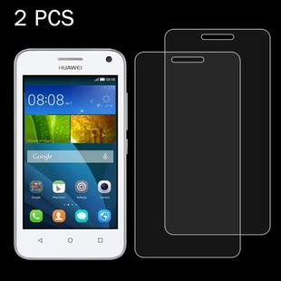 2 PCS for Huawei Y3 0.26mm 9H Surface Hardness 2.5D Explosion-proof Tempered Glass Screen Film