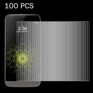 100 PCS for LG G5 0.26mm 9H Surface Hardness 2.5D Explosion-proof Tempered Glass Screen Film