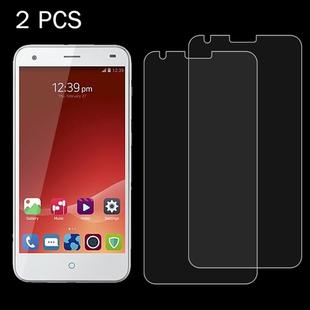 2 PCS for ZTE Blade S6 0.26mm 9H Surface Hardness 2.5D Explosion-proof Tempered Glass Screen Film