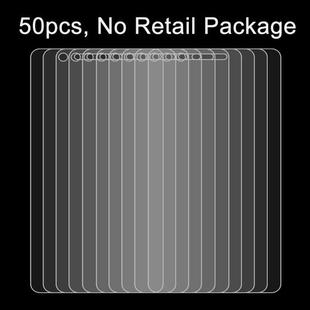 50 PCS for Huawei P9 Lite 0.26mm 9H Surface Hardness 2.5D Explosion-proof Tempered Glass Film, No Retail Package
