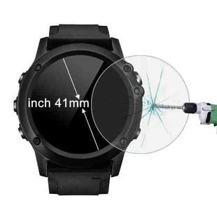 ENKAY Hat-Prince for 41mm Diameter Circular Dial Smart Watch 0.2mm 9H Surface Hardness 2.15D Curved Explosion-proof Tempered Glass Screen Film