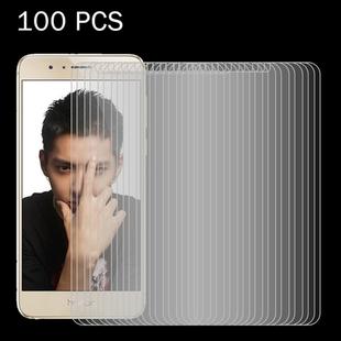 100 PCS for Huawei Honor 8 0.26mm 9H Surface Hardness 2.5D Explosion-proof Tempered Glass Screen Film