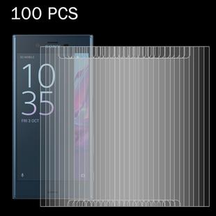 100 PCS For Sony Xperia XZ 0.26mm 9H Surface Hardness 2.5D Explosion-proof Tempered Glass Screen Film