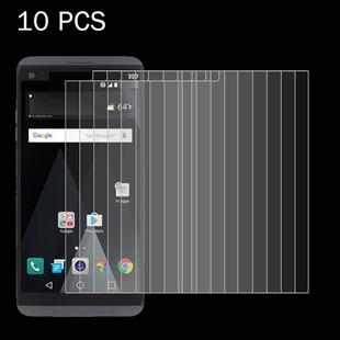 10 PCS For LG V20 0.26mm 9H Surface Hardness 2.5D Explosion-proof Tempered Glass Non-full Screen Film