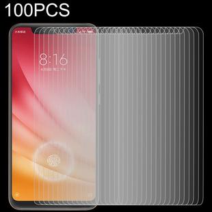 100 PCS 0.26mm 9H 2.5D Explosion-proof Tempered Glass Film for Xiaomi Mi 8 Pro