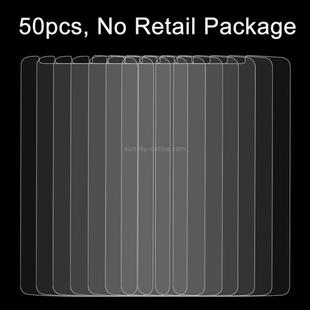 50 PCS for LG Stylo 3 0.26mm 9H Surface Hardness Explosion-proof Non-full Screen Tempered Glass Screen Film