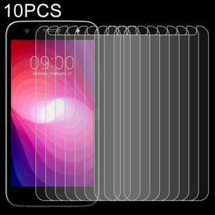 10 PCS for LG X Power2 0.26mm 9H Surface Hardness Explosion-proof Non-full Screen Tempered Glass Screen Film