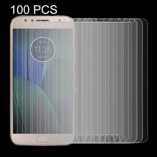 100 PCS for Motorola Moto G5S Plus 0.3mm 9H Surface Hardness 2.5D Explosion-proof Tempered Glass Non-full Screen Film