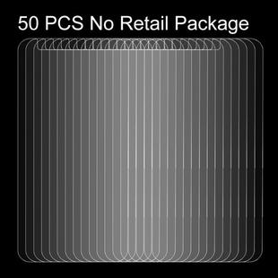 50 PCS for LG K10 (2017) 0.26mm 9H Surface Hardness Explosion-proof Non-full Screen Tempered Glass Screen Film, No Retail Package