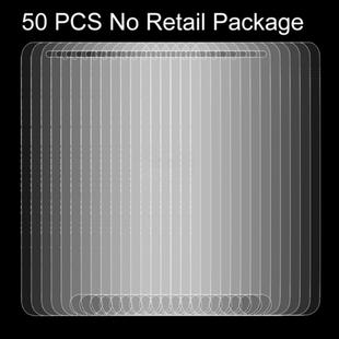 50 PCS for Xiaomi Mi 6 0.26mm 9H Surface Hardness Explosion-proof Non-full Screen Tempered Glass Screen Film