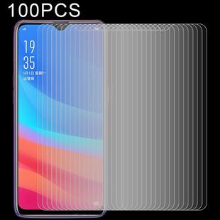 100 PCS 9H 2.5D Tempered Glass Film for OPPO A7x / F9 (F9 Pro)