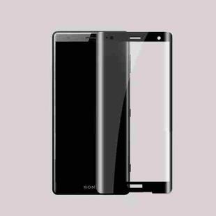 MOFI for Sony Xperia XZ2 0.3mm 9H Surface Hardness 3D Curved Edge Tempered Glass Screen Protector(Black)