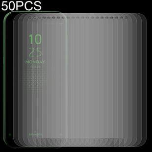 50 PCS 0.26mm 9H 2.5D Tempered Glass Film for Xiaomi Black Shark, No Retail Package