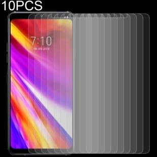 10 PCS 0.26mm 9H 2.5D Tempered Glass Film for LG G7 ThinQ