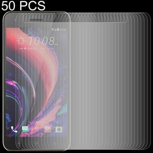 50 PCS 0.26mm 9H 2.5D Tempered Glass Film for HTC Desire 10 Pro