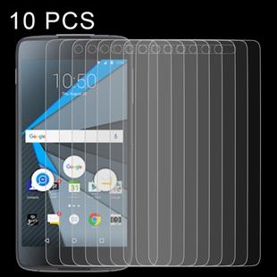 10 PCS 0.26mm 9H 2.5D Tempered Glass Film for Blackberry DTEK50