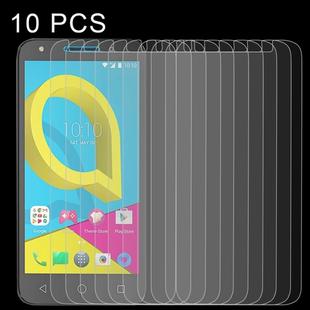 10 PCS 0.26mm 9H 2.5D Tempered Glass Film for Alcatel U5