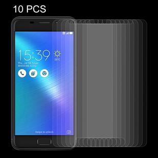 10 PCS for ASUS ZenFone 3s Max / ZC521TL 0.26mm 9H Surface Hardness Explosion-proof Non-full Screen Tempered Glass Screen Film