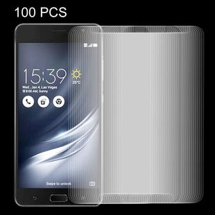 100 PCS for ASUS ZenFone AR / ZS571KL 0.26mm 9H Surface Hardness Explosion-proof Non-full Screen Tempered Glass Screen Film