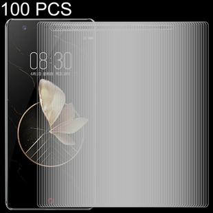 100 PCS 0.26mm 9H 2.5D Tempered Glass Film for ZTE nubia Z17