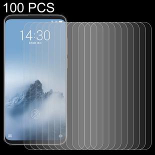 100 PCS 0.26mm 9H 2.5D Tempered Glass Film for Meizu 16