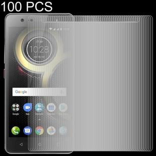 100 PCS 0.26mm 9H 2.5D Tempered Glass Film for Lenovo K8 Plus