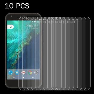 10 PCS for Google Pixel 0.26mm 9H Surface Hardness 2.5D Explosion-proof Tempered Glass Screen Film