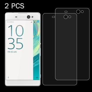 2 PCS for Sony Xperia XA Ultra 0.26mm 9H Surface Hardness 2.5D Explosion-proof Tempered Glass Screen Film