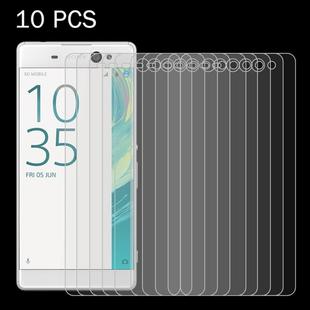 10 PCS for Sony Xperia XA Ultra 0.26mm 9H Surface Hardness 2.5D Explosion-proof Tempered Glass Screen Film
