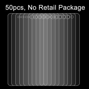 50 PCS for Sony Xperia XA Ultra 0.26mm 9H Surface Hardness 2.5D Explosion-proof Tempered Glass Screen Film, No Retail Package