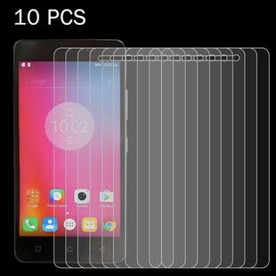 10 PCS for Lenovo K6 Note 0.26mm 9H Surface Hardness 2.5D Explosion-proof Tempered Glass Screen Film