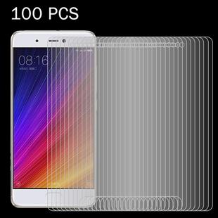 100 PCS for Xiaomi 5s 0.26mm 9H Surface Hardness 2.5D Explosion-proof Tempered Glass Screen Film