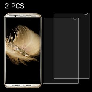 2 PCS for ZTE AXON 7 0.26mm 9H Surface Hardness 2.5D Explosion-proof Tempered Glass Screen Film
