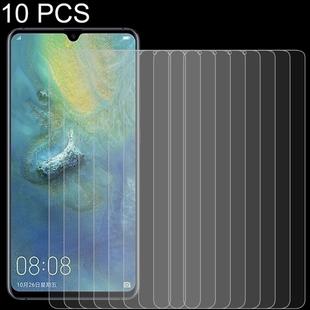 10 PCS 0.26mm 9H 2.5D Transparent Tempered Glass Film for Huawei Mate 20 X