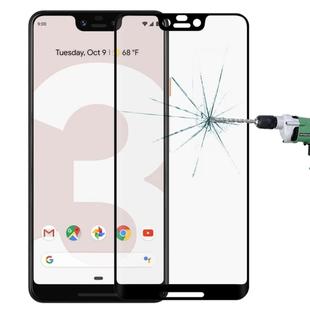 0.3mm 9H Surface Hardness 3D Curved Edge Full Screen Tempered Glass Film for Google Pixel 3 XL