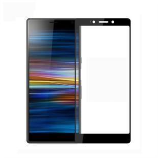 PINWUYO 9H 2.5D Full Screen Tempered Glass Film for Sony Xperia L3 (Black)